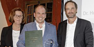 Dr. Holger Müller Preis 2019 an Dr. Sander Lambo