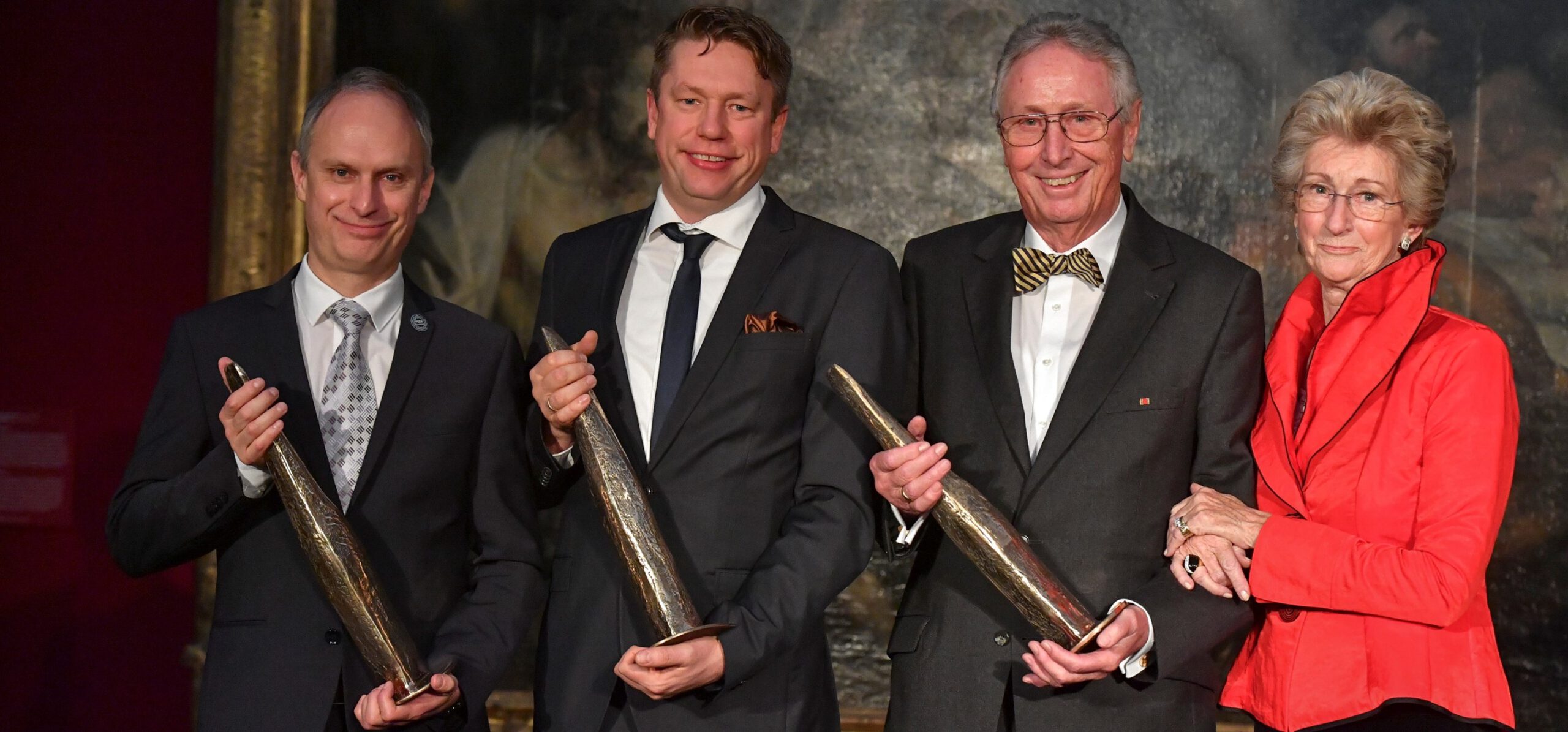 Pro.movere 2018: Preise an das Ehepaar Hector sowie an die Wissenschaftler Prof. Hirsch und Prof. Niessing